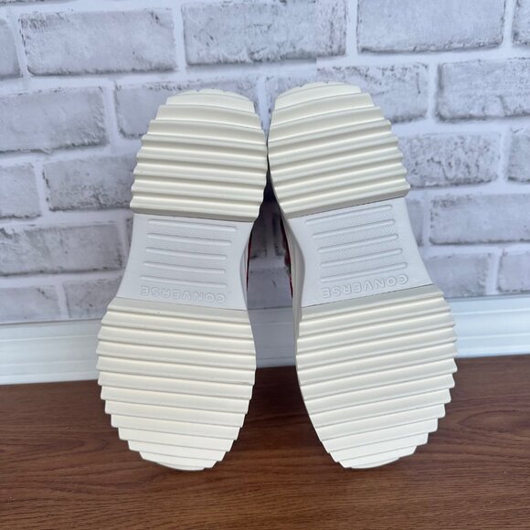 ❤️CONVERSE Run Star Hike Hi Platform Rose Cross Stitch 9 Womens Sneakers A14885C - Picture 6 of 14